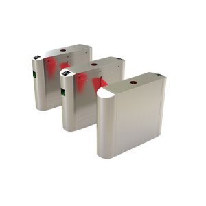 0.2s SS304 Remote Control Flap Turnstile Unidirectional