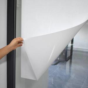 China 10m Office School Whiteboard Sheet Roll For Writing And Drawing factory