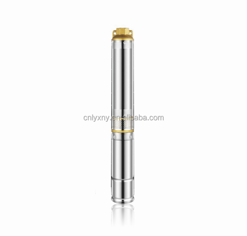 Professional supplier submersible deep well 750W 1HP agriculture borehole solar water pump with solar panels