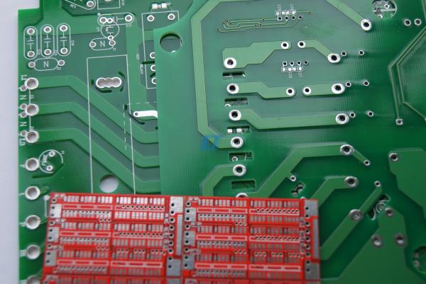 High Current Heavy Copper PCB Wiht Red Solder Mask For Model Aircraft Control