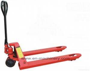 China Warehouse Handling Equipment with Hand Pallet Trucks Electric Forklift Crown Hand Pallet factory