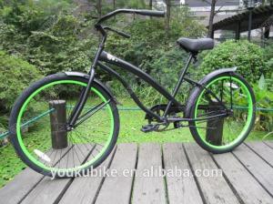 China Single Speed 26 Inch Ladies Beach Cruiser Bicycle factory