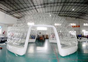 China High Grade Airtight Clear Inflatable Event Tent / Inflatable Dome Building factory