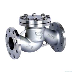 China Stainless Steel 304 DN40 Flanged Check Valve with Lift Design and ISO9001 Certificate factory