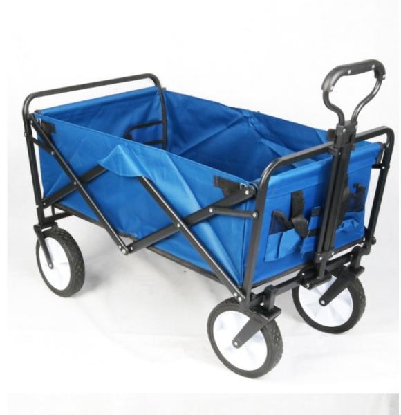 Heavy Duty Steel Trolleys Hand 4 Wheel Beach Wagon Picnic Wagon with Perfect