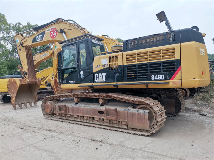 Hydraulic Crawler Excavator Used Cat 349 50 Ton from Japan with 3.11 m3 Bucket Capacity
