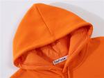 Wrinkle Free Embroidery Pullover Hoodies Oversize 240gsm Cotton Plain