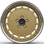 19x8.5ET38/19x9.5ET56/5x112/66.6 3-PC Polished+Bronze Rims For2019 Mercedes-Benz