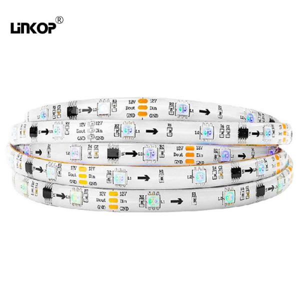 Addressable Rgb Flexible Self-Adhesive Light Strip 2811 Fantasy Rope Light Ip65