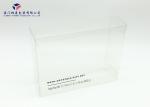 0.3mm Transparent Plastic Packaging Rectangle Two Ends Open 21.5X5.5X17.6cm
