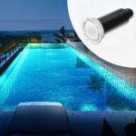 Customizable 12W LED Pool Step Lights AC/DC 12V/24V Anti UV PC Material