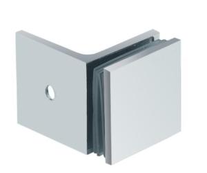 China High Accuracy Shower Room Accessories Precision Casting Frameless Shower Door Clamps factory