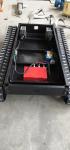 800kg Steel Track Undercarriage / Excavator Undercarriage Parts With Whole Motor