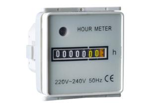 China Industrial Elapsed Time Meter Analog Panel Meter , Mechanical Hour Meter factory