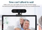 ARIZA Usb Webcam With Microphone For Pc 50Hz Scintillation Control