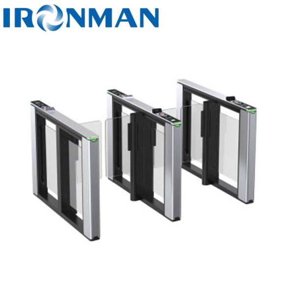 China Office Buildings Speed Gate Turnstile AC220V 1500*120*980mm factory