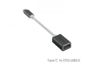 China QS MLTUSB3106, USB-C to USB 3.0 OTG Adapter, USB-C Male to USB 3.0 Female Cable, Type c to OTG adapter factory