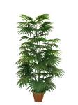 105cm Height Artificial Potted Floor Plants Mini Fan Palm Tree