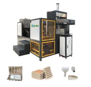 China Small Molded Pulp Machine Stainless Steel Egg Tray Moulding Machine Automatic factory