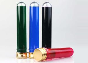 China 28mm 25g 45ml PET Custom Cosmetic Bottles Modern Appearance With Aluminum Screw Cap factory