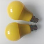 No Flicker Yellow Cover Bulb with 580nm, Anti-UV, 50000hrs, SMD 2835, Triac/0