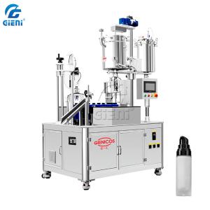 China Economic Type Mascara Filling Machine With 20L Double Tank factory