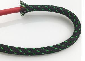 China Expandable Electrical Braided Sleeving Cable With Material Flame Proof Protection factory