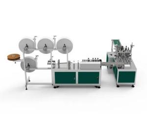 China Servo Drive Face Mask Production Line With Pull Ingest Drive Unit on sale