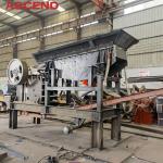 Wheel Type Mobile Jaw Crusher Limestone Basalt Crushing Machinery PE 400x900 100