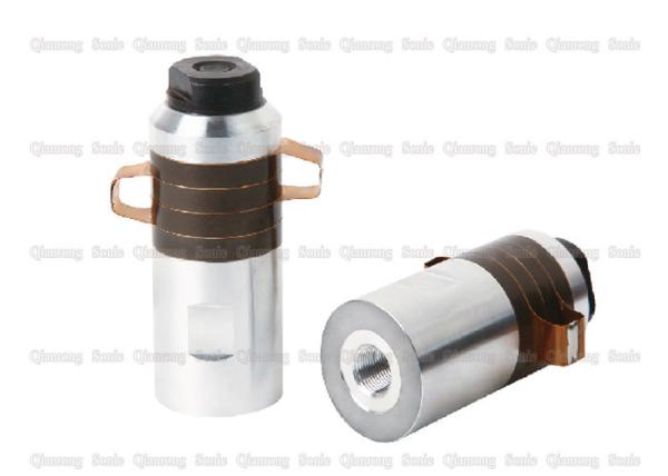Black Ceramics Ultrasound Welding Transducer , Power 1500w 20khz Ultrasonic