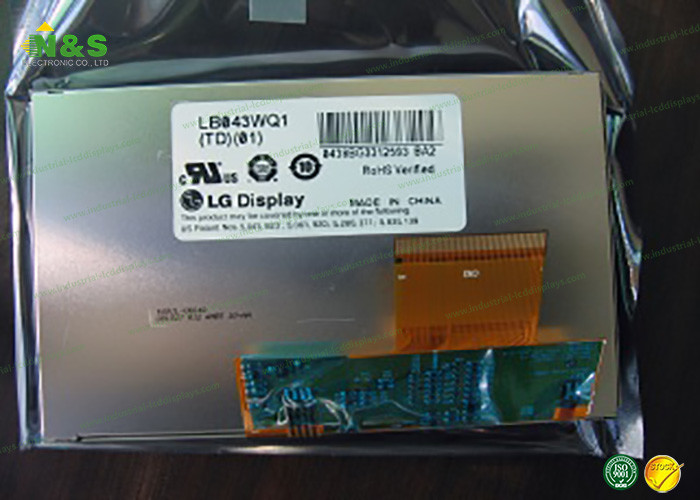 LB043WQ1-TD05 LG Display 4.3 inch Normally White with 95.04×53.856 mm