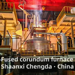 China Fused Corundum Furnace For White Corundum , Spinel , Mullite And Other Abrasives And Refractory Materials Melting factory