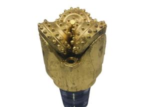 China Steel Tooth Roller Cone Drill Bit High Penetration Rate Endure Long Run Times factory