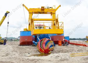 China Customized Diesel Powered Cutter Suction Dual Pump Dredger factory
