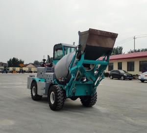 China Self Loading Concrete Truck Moto Mixer XDEM 2.4m3 6000 Kg factory