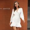 Buy cheap Formal dresses ladies party evening Office daily dress short-length long sleeves from wholesalers