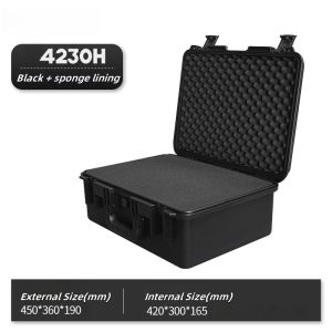 China Custom IP67 Waterproof Hard Plastic Tool Case with Foam factory