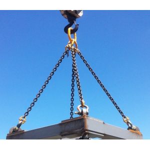 42mm Four Leg Chain Sling With Bolt Type Bow Shackles And Connecting Links