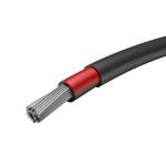 Antiwear Heatproof DC Cable For Solar PV , Weather Resistant Solar Panel Cable