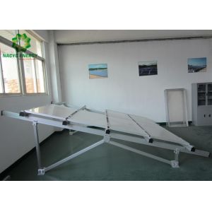 China Flexibility Solar Panel Ground Mounting Systems Excellent Adaptability Proven Structure on sale