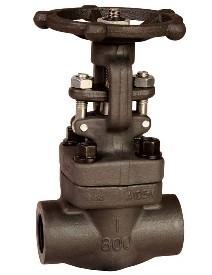 China Medium Pressure Forged Steel Gate Valve NPT End , 800LB / 1500LB factory