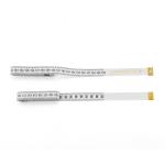 PVC White Metric Measurement Tape , Flexible Tape Measure For Body 152cm Size