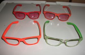 China Plastic rainbow prism 3d fireworks glasses of holographic lenses factory