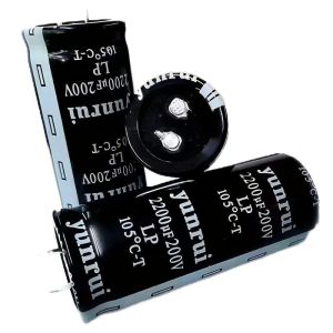 China Long-Lasting 2200UF200V Snap-in Aluminum Electrolytic Capacitor for Industrial 105°C Temperature Rating on sale