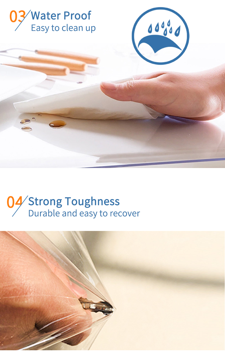 Customized Super Soft Plastic Clear Film Packaging Transparent Vinyl Shrink Sheet Wrapping PVC Roll Films