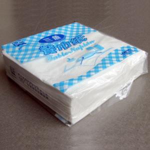 China Personalized Premium White Facial Paper Napkins 50 Sheets Per Bag factory