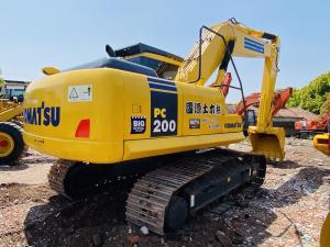 China 20 Ton Original Japan Second Hand Komatsu PC200-7 Crawler Excavator On Sale factory