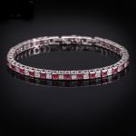 Fashion Bangle AAAA Cz Gold Silver color Wedding Bracelet bangle for women