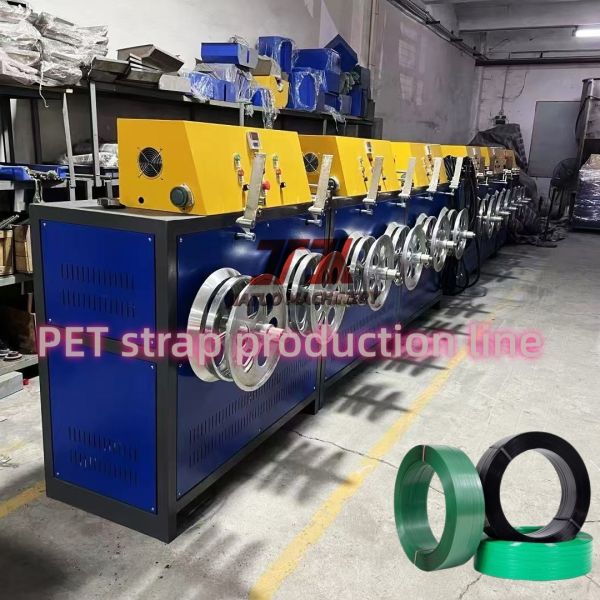 9-32mm Customized PET Strap Band Extrusion Line With Unique Design Screw And