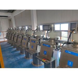 Industrial Modified Plastics Pneumatic Conveying System With Auto Batching And
